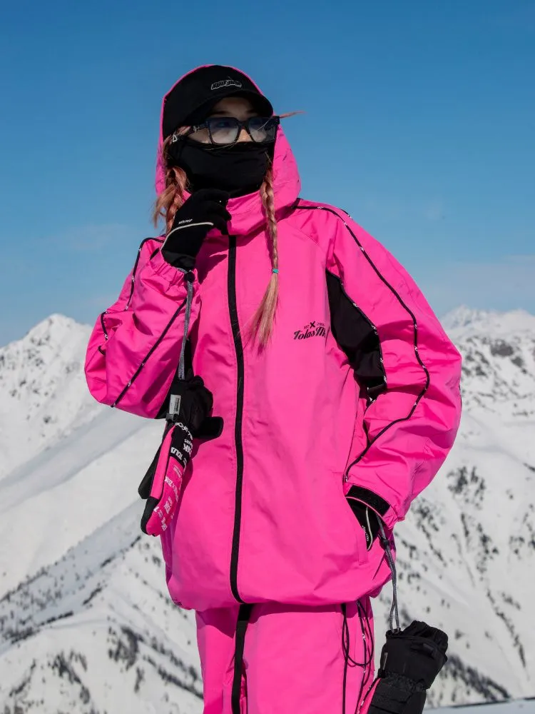 Tolasmik TK PRO  Printed Stitching Snow Jacket - Women's