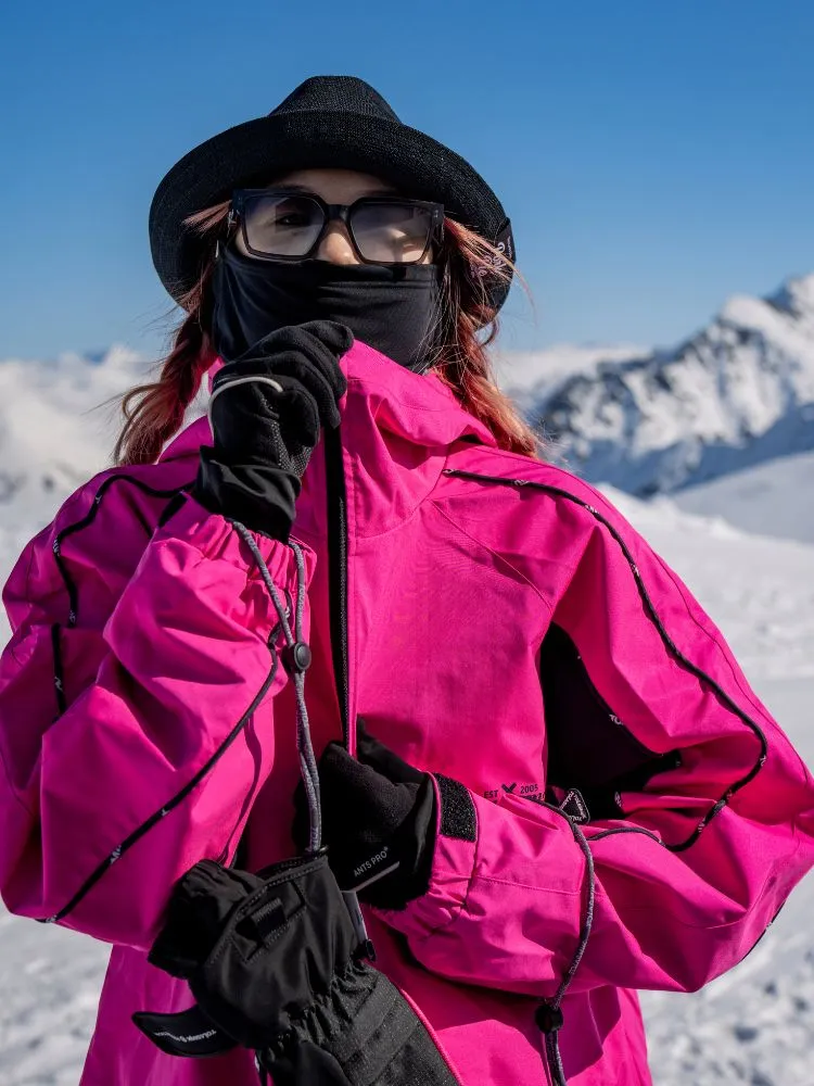 Tolasmik TK PRO  Printed Stitching Snow Jacket - Women's