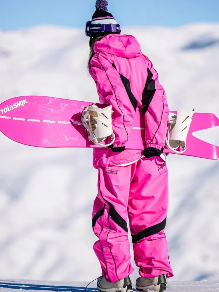 Tolasmik TK PRO  Printed Stitching Snow Jacket - Women's