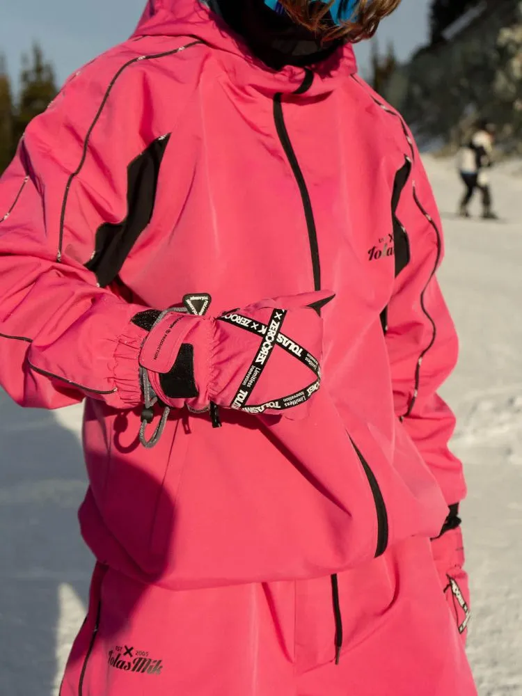Tolasmik TK PRO  Printed Stitching Snow Jacket - Women's