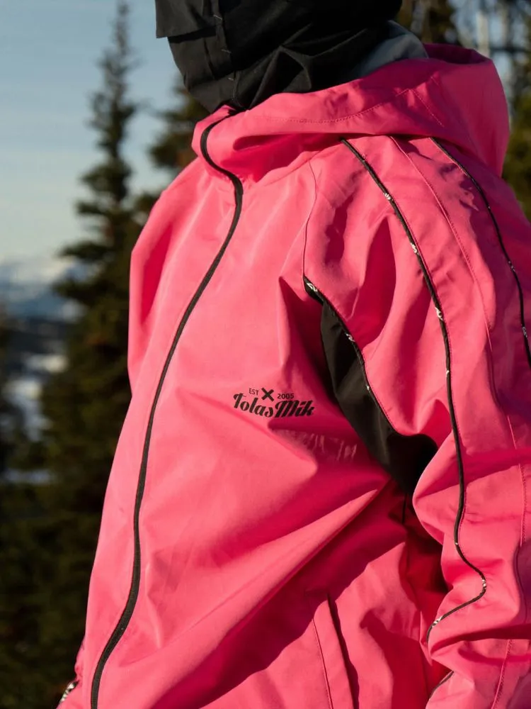 Tolasmik TK PRO  Printed Stitching Snow Jacket - Women's