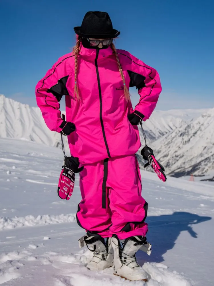 Tolasmik TK PRO  Printed Stitching Snow Jacket - Women's