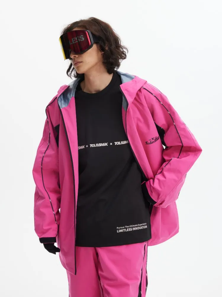 Tolasmik TK PRO  Printed Stitching Snow Jacket - Women's