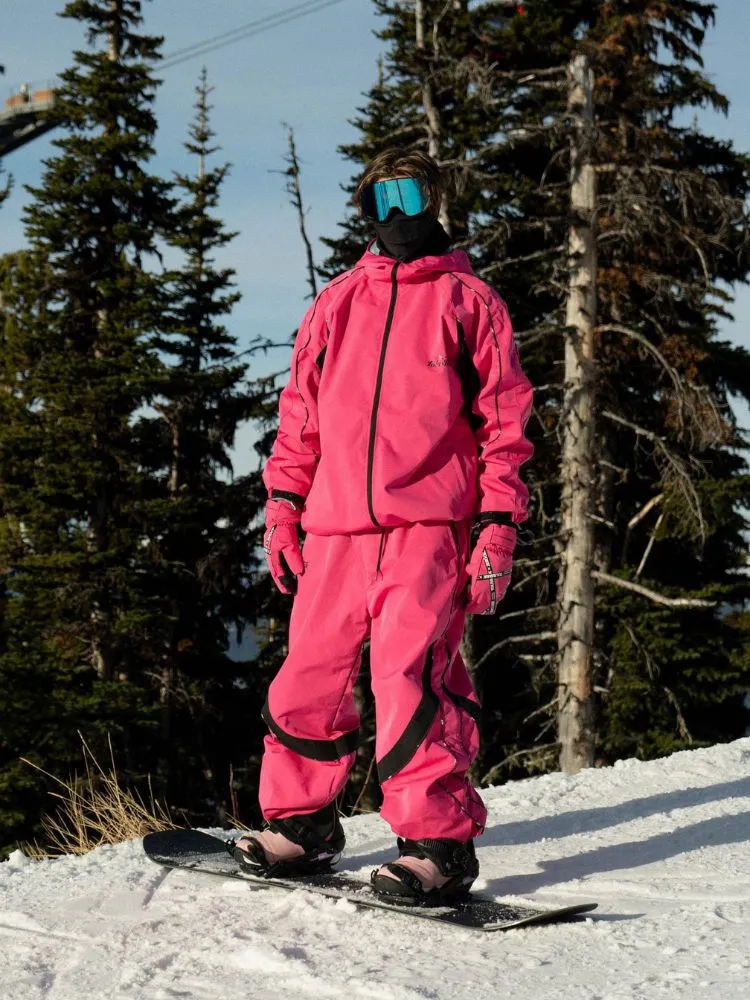 Tolasmik TK PRO  Printed Stitching Snow Jacket - Women's