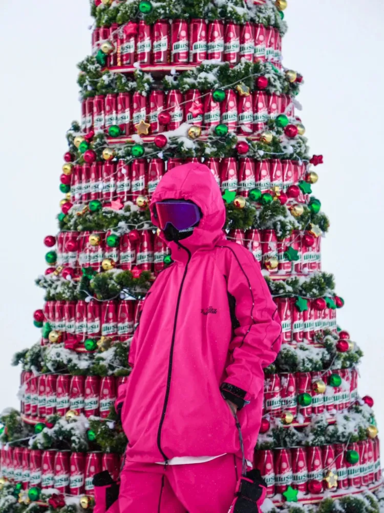 Tolasmik TK PRO  Printed Stitching Snow Jacket - Women's