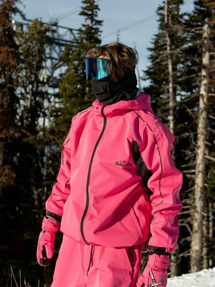 Tolasmik TK PRO  Printed Stitching Snow Jacket - Women's