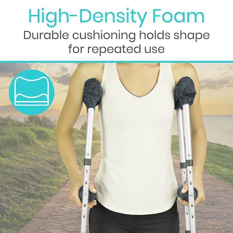 Vive Health Walking Arm Crutch Pads