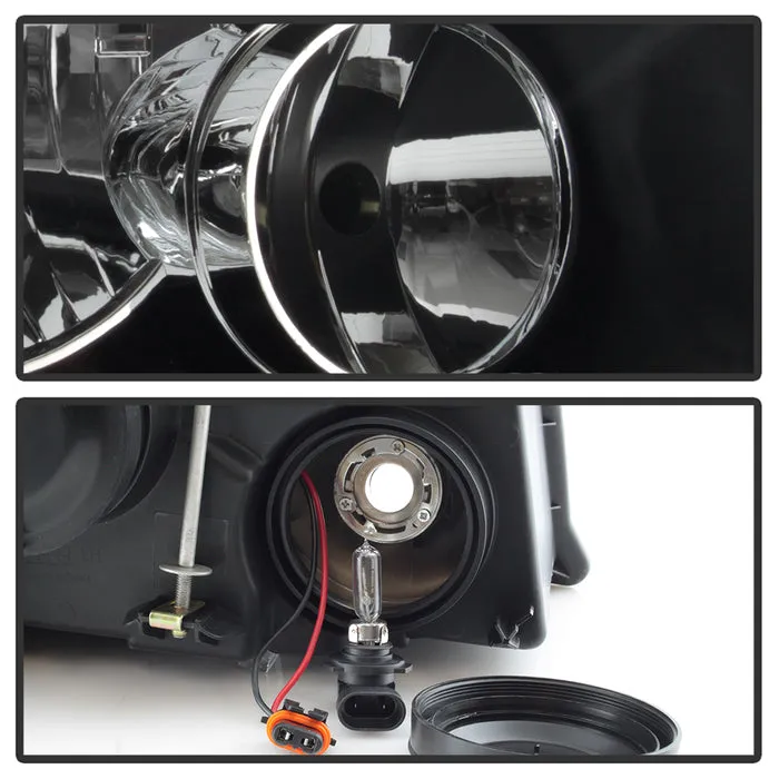 Xtune Headlights Ford Expedition (03-06) [OEM Style] Black w/ Amber Signal Lights