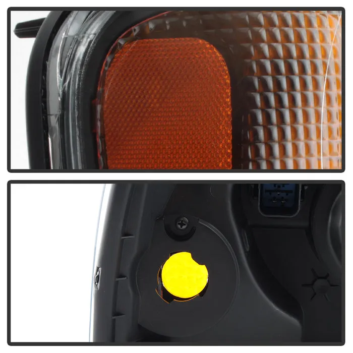 Xtune Headlights Ford Expedition (03-06) [OEM Style] Black w/ Amber Signal Lights